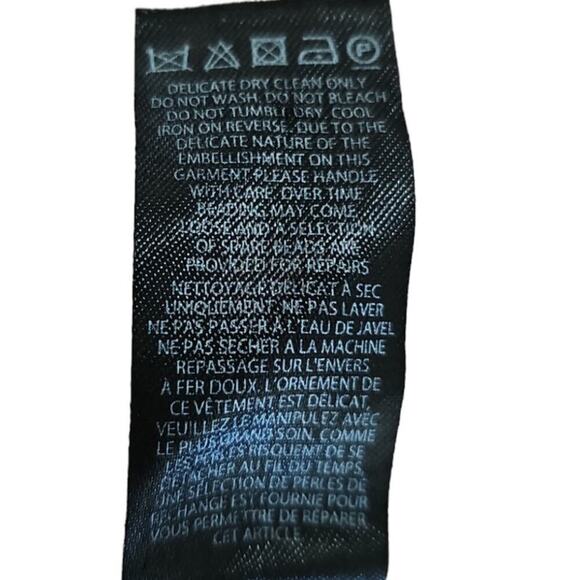 Needle & Thread Marigold Rose Mini Dress Desert Pink Size 6 NWT - Picture 10 of 12